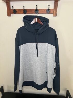 Legend Hoodie Men's Size 2XL Gray Blue Pullover Athletic